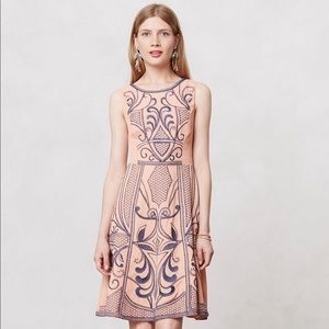 Anthropologie | champagne & strawberries dress 3 for $30